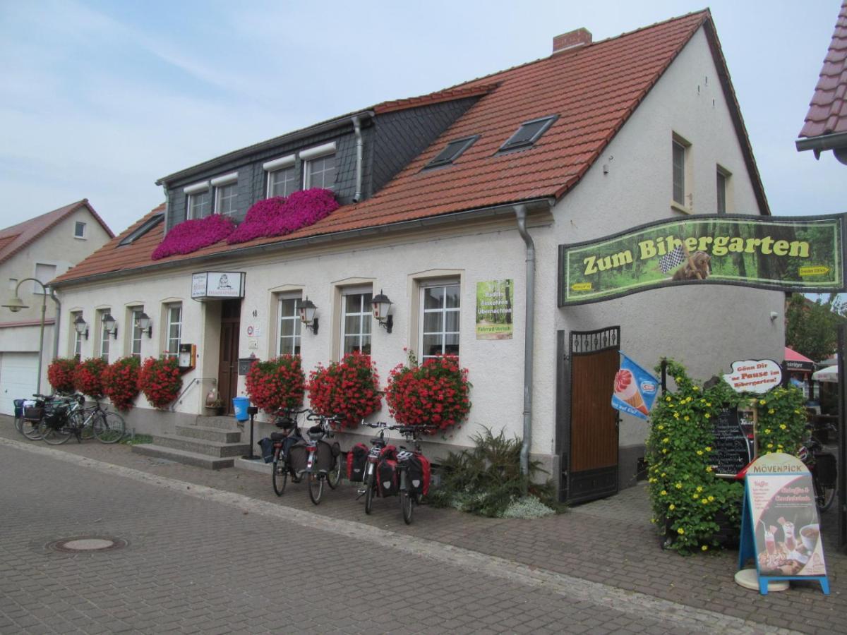 Gasthaus Und Pension Zum Biber Steckby 外观 照片